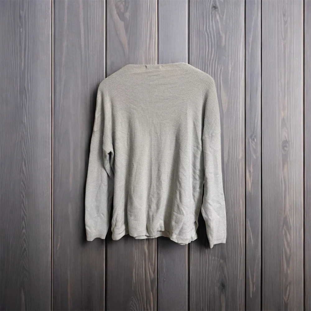 STACCATO Taupe Knit V-Neck Top - Picture 2 of 4